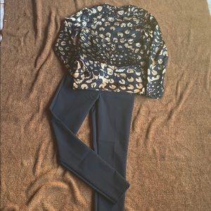 Jenni Kayne used blouse  and marciano pants new